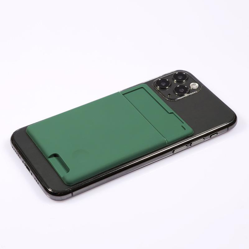 Adhesive Card Bag Slot Card Holder Wallet Case For iPhone 16 15 14 13 12 11 XR X XSMax For Samsung S25 S24 S23 Phone Accessories