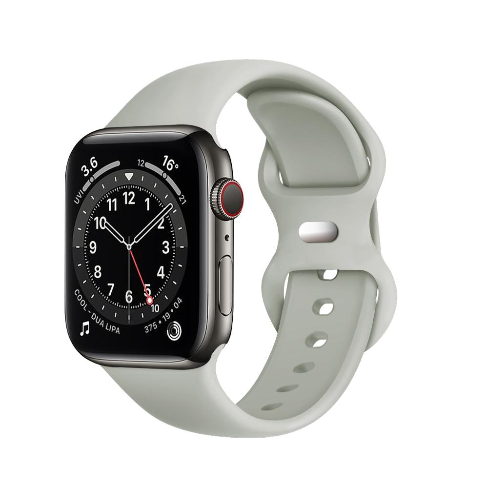 Silicone Strap for Apple Watch Band Ultra 49mm 45/44/42mm Watchbands 41/40mm iwatch Rubber Sport Bracelet on iWatch Series 76543