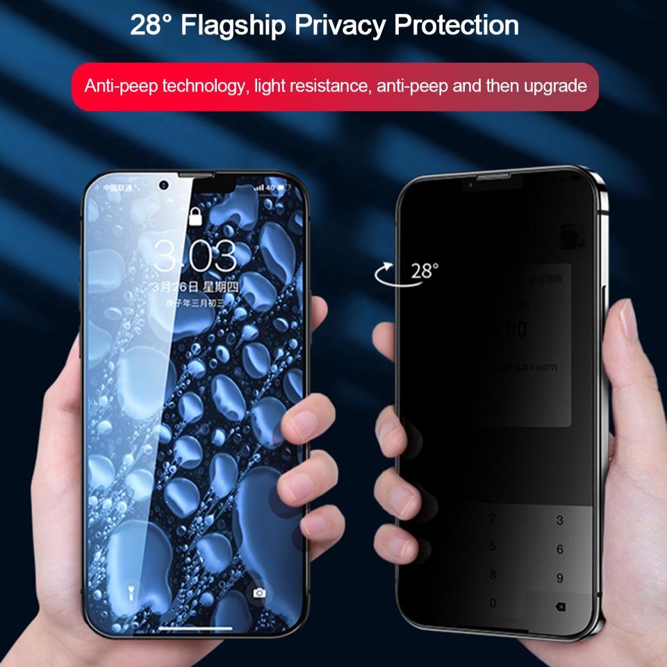 1pc / 2pcs For Samsung S24Ultra S24FE S24 S23 S22 S21 A14 A15 A24 A25 A34 A35 A53 A54 A55 Anti Glare Glass Explosion-proof Privacy Screen Protector Protective with Install Kit