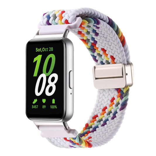 Nylon Braided Solo Loop For For Samsung Galaxy Fit 3 Watch Bracelet Replacement Sport Watchband For Samsung Galaxy Fit 3 Band Accessories