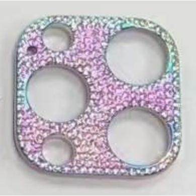 Metal Camera Lens Protector With Rhinestone, Scratchproof Protector For iPhone 16 15 14 13 12 Pro Max