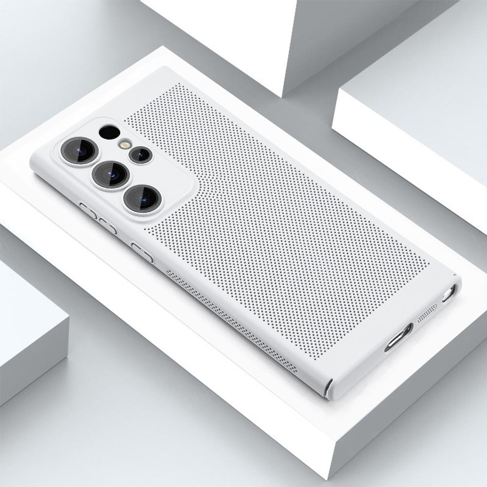 Cooling Phone Case For Samsung Galaxy S24Ultra S24 S23 S22 S21 Plus Ultra Note20Ultra Heat Dissipation Cover