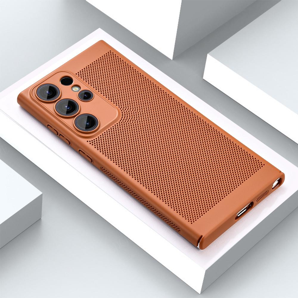 Cooling Phone Case For Samsung Galaxy S24Ultra S24 S23 S22 S21 Plus Ultra Note20Ultra Heat Dissipation Cover