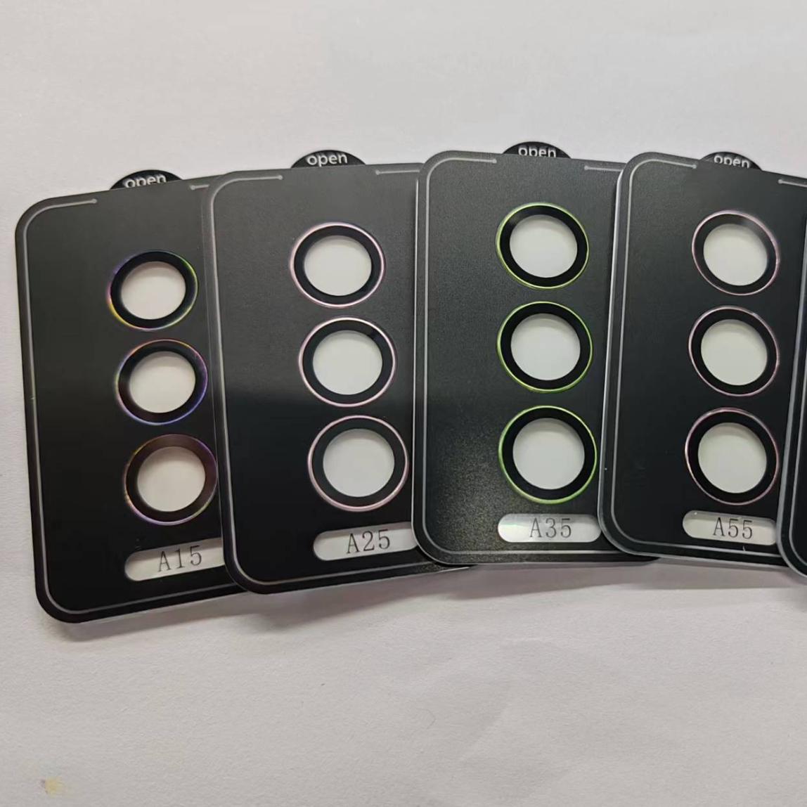 Metal Camera Protector For Samsung A55 A35 A15 A25 Camera Cover Metal Lens Glass Ring