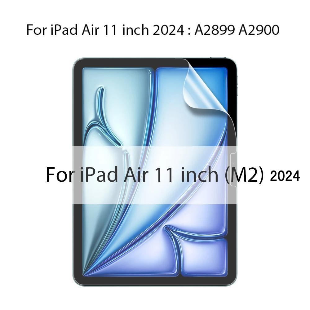 1 Piece Write Paper Film, with Locating Line, Easy to Install Screen Protector For Ipad Pro 13 12.9 11 2024 M4 Air 4 5 3 10th 9th 8th 7th Generation Mini 6 Matte Matte PET Film