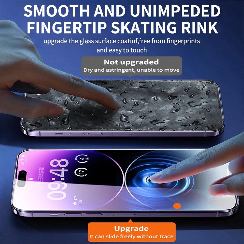 2Pcs Alignment Mount Dust Free Kit HD Clear 9H Tempered Glass For iPhone 16 15 14 Plus 13 12 11 Pro XS Max XR Screen Protector