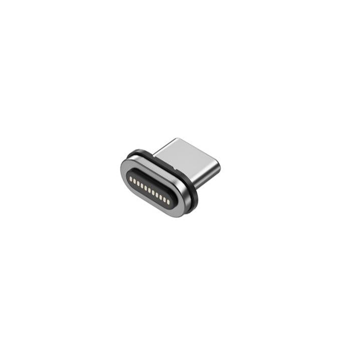 USB C Magnetic Adapter Right Angle, Magnetic USB C Adapter 100W Fast Charging 11Pins 480Mbps Data Transmission Compatible with MacBook Pro/Air For iPhone 16 15 For Samsung S25 S24 S23