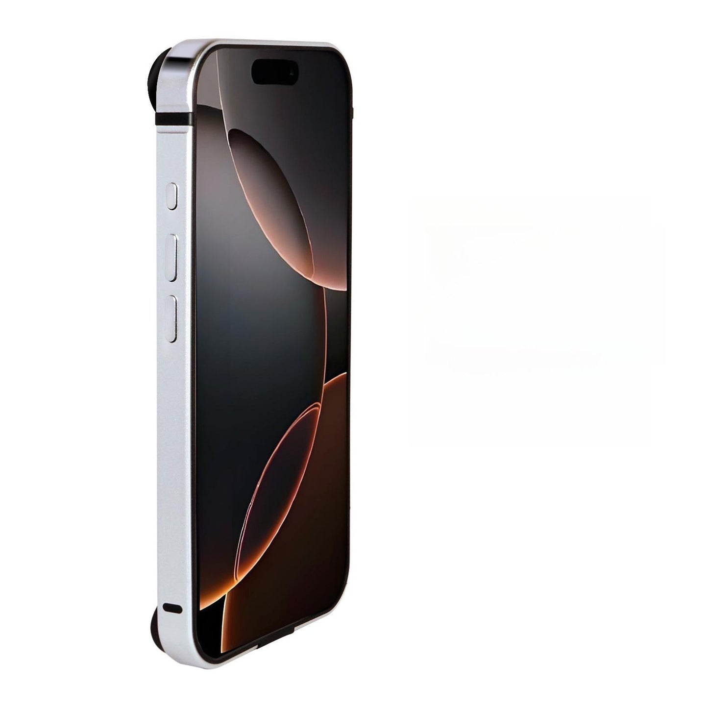 Ultra-Thin Full Metal Border TPU Anti-collision Angle Phone Case For iPhone 16ProMax 15 14 13 12 11 XR X/XS XSMax Hand Feel Friendly Hard Full Cover