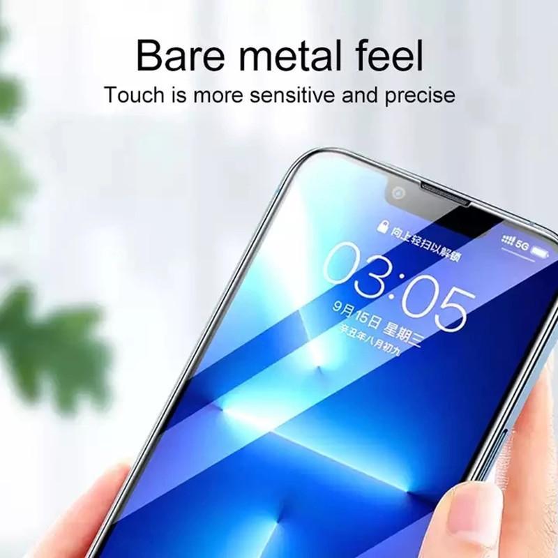 4PCS 9D Screen Protector Tempered Glass for IPhone 16 15 14 13 12 11 Pro Max Plus Protective Glass for IPhone X XR XS Max