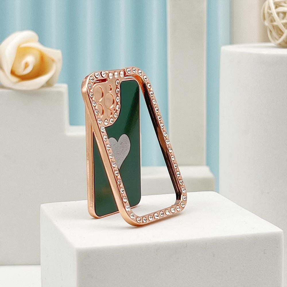 Phone Case Mouse Head Plating Bear Teddy Ring Small Phone Stands