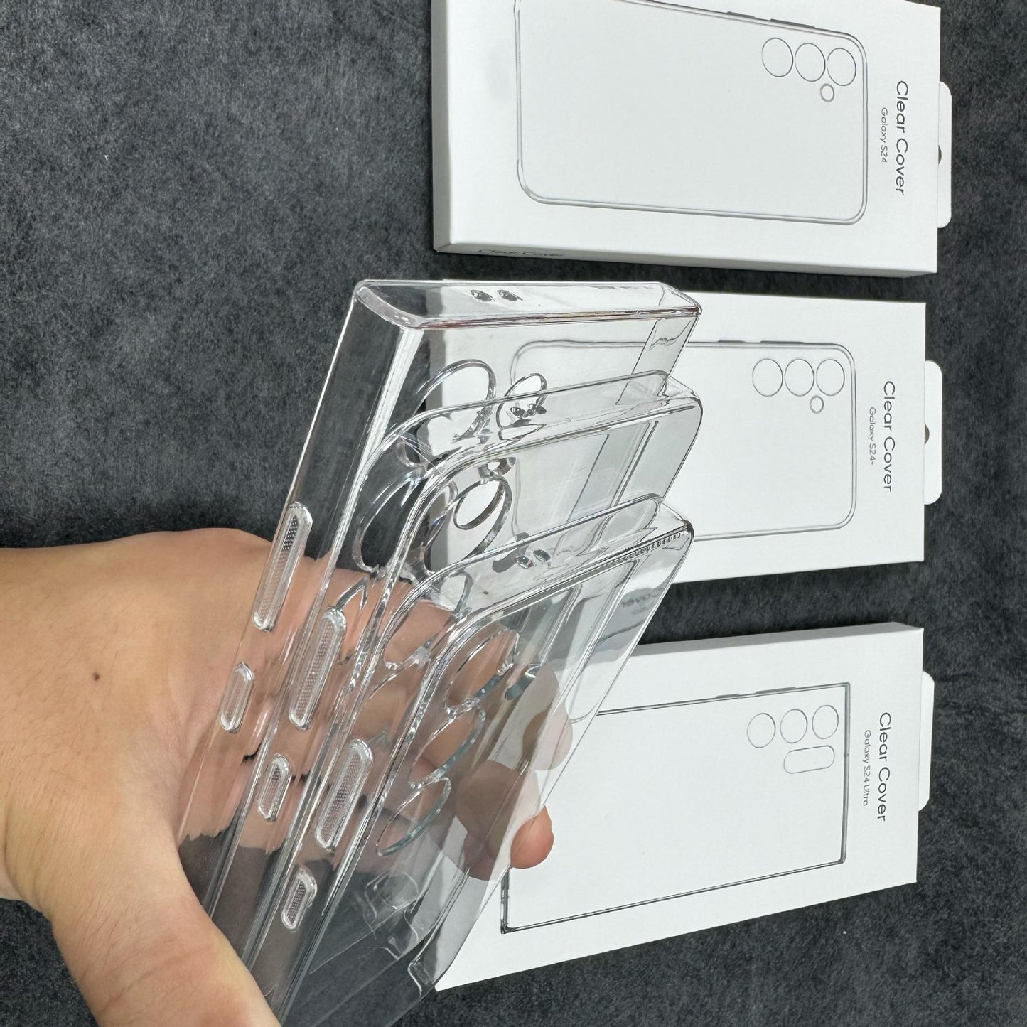Clear Magnetic Hard Case for Samsung S23FE S23Ultra S24 S24+ S24Ultra for MagSafe - Precise Camera Cutouts, Protective Case, Durable TPU and Polycarbonate Construction