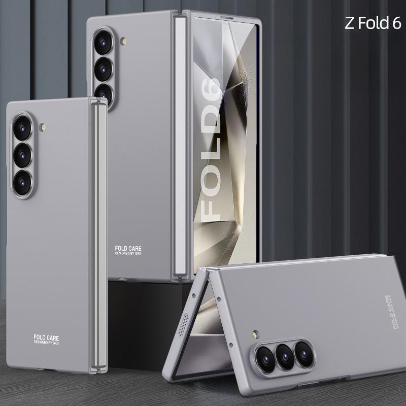 For Samsung Z Fold6 Fold5 Fold4 Case, Ultrathin Business Matte Full Cover, Luxury Elegant Phone Case Camera Protection Shockproof Hard Cover