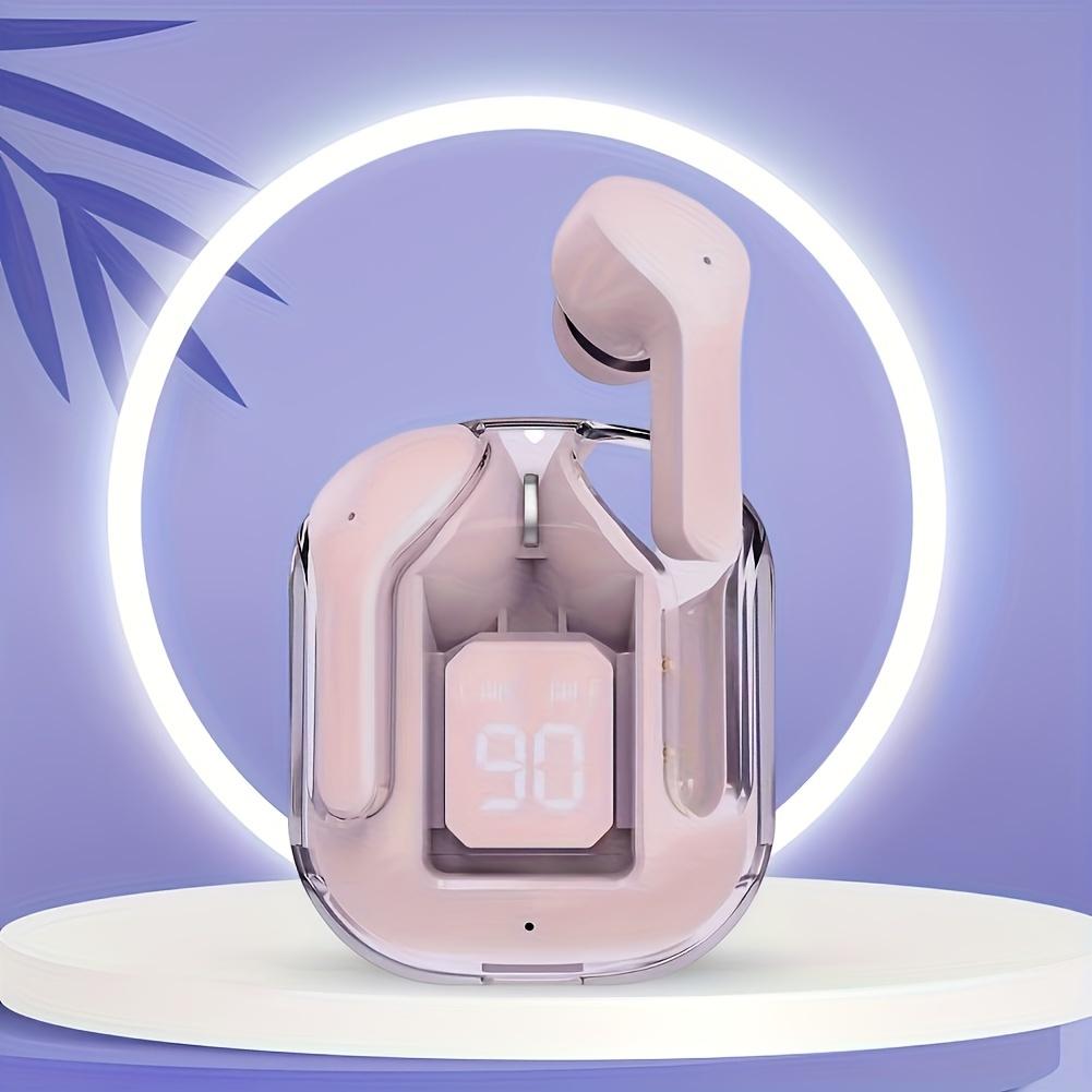 TWS True Wireless Gaming Earphones ENC Noise Reduction, Stylish Macaroon Colors, LED Power Display, In-Ear Comfort, Touch Control, Long Battery Life