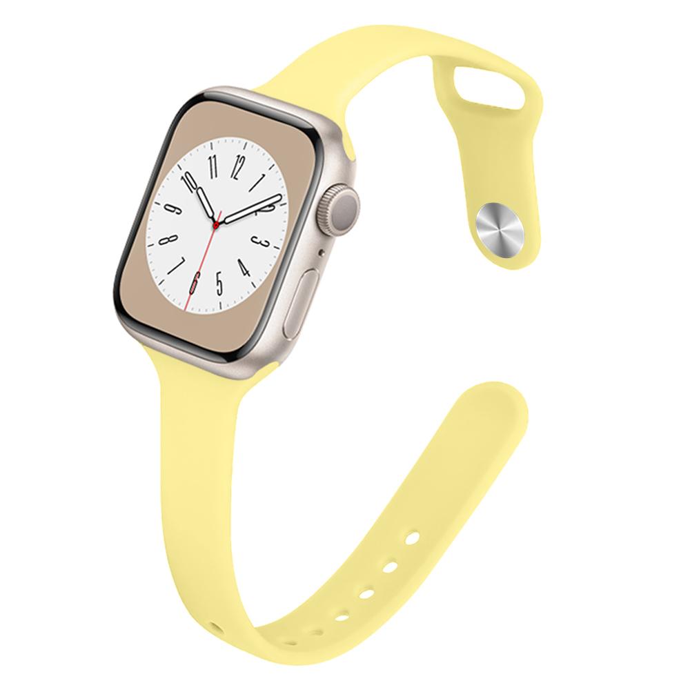 Silicone Sport Strap For Apple Watch Band 44mm 40mm 45mm 49mm 41mm 38mm bracelet iwatch series 9 7 6 5 4 se 8 ultra 2