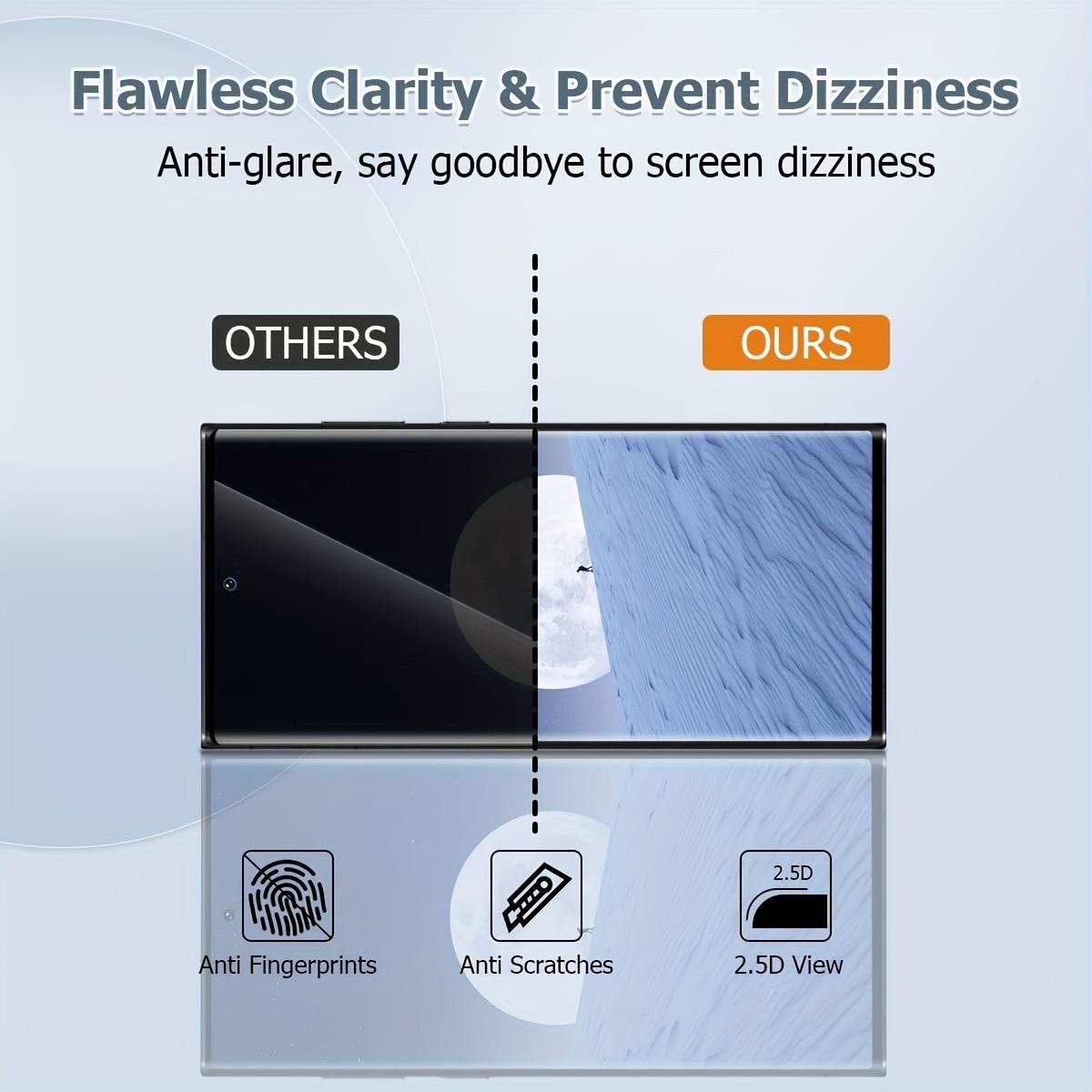 For Samsung Galaxy S24 S23 S22 Ultra Note20 A15 A25 A35 A55 Full Coverage Privacy Screen Protector - 3D Tempered Glass, 9H Hardness, Bubble-Free, Anti-Scratch, Anti-Fingerprint, Easy Installation Phone Accessories