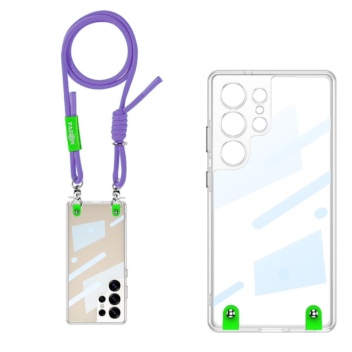 For Samsung S24Ultra Phone Case With Transparent Space Suit Design Protective Cover Durable Material Motorcycle Electronic Acces