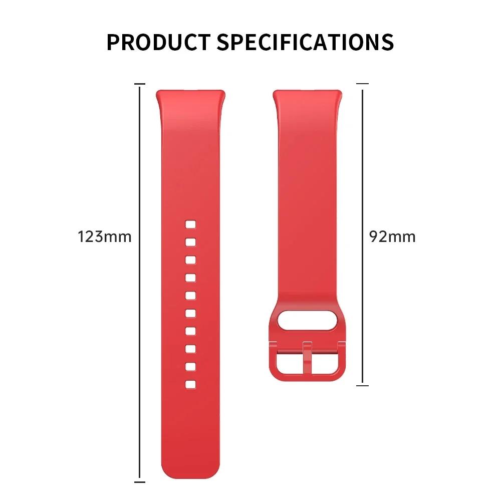 Silicone Strap For Samsung Galaxy Fit 3 Watch Bracelet Replacement Sport Watchband For Samsung Galaxy Fit3 Band Accessories