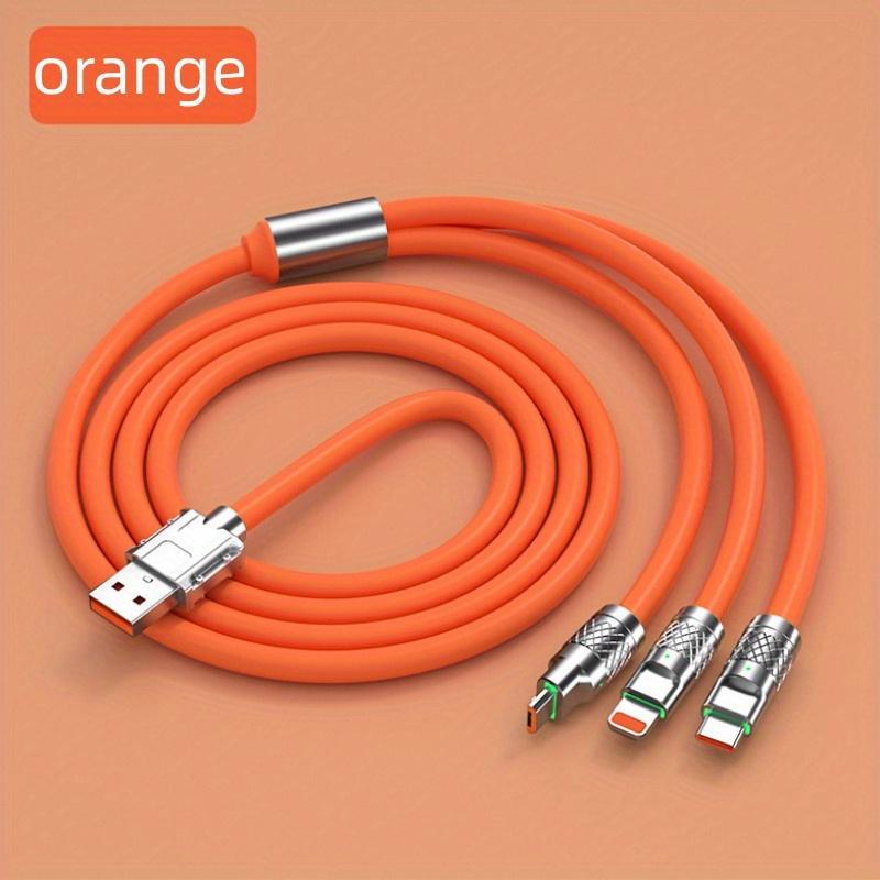 120W Super-Fast USB-C Charging Cable - Lighting Quick for IPhone & More - Durable, Universal, Full-Speed Performance