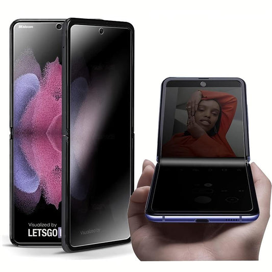 Privacy Anti Glare Peep Hydrogel Protective Film For Samsung Galaxy Z Flip 6 5 4 3 Flip6 Flip5 Flip4 Flip3 Full Cover Screen Protector