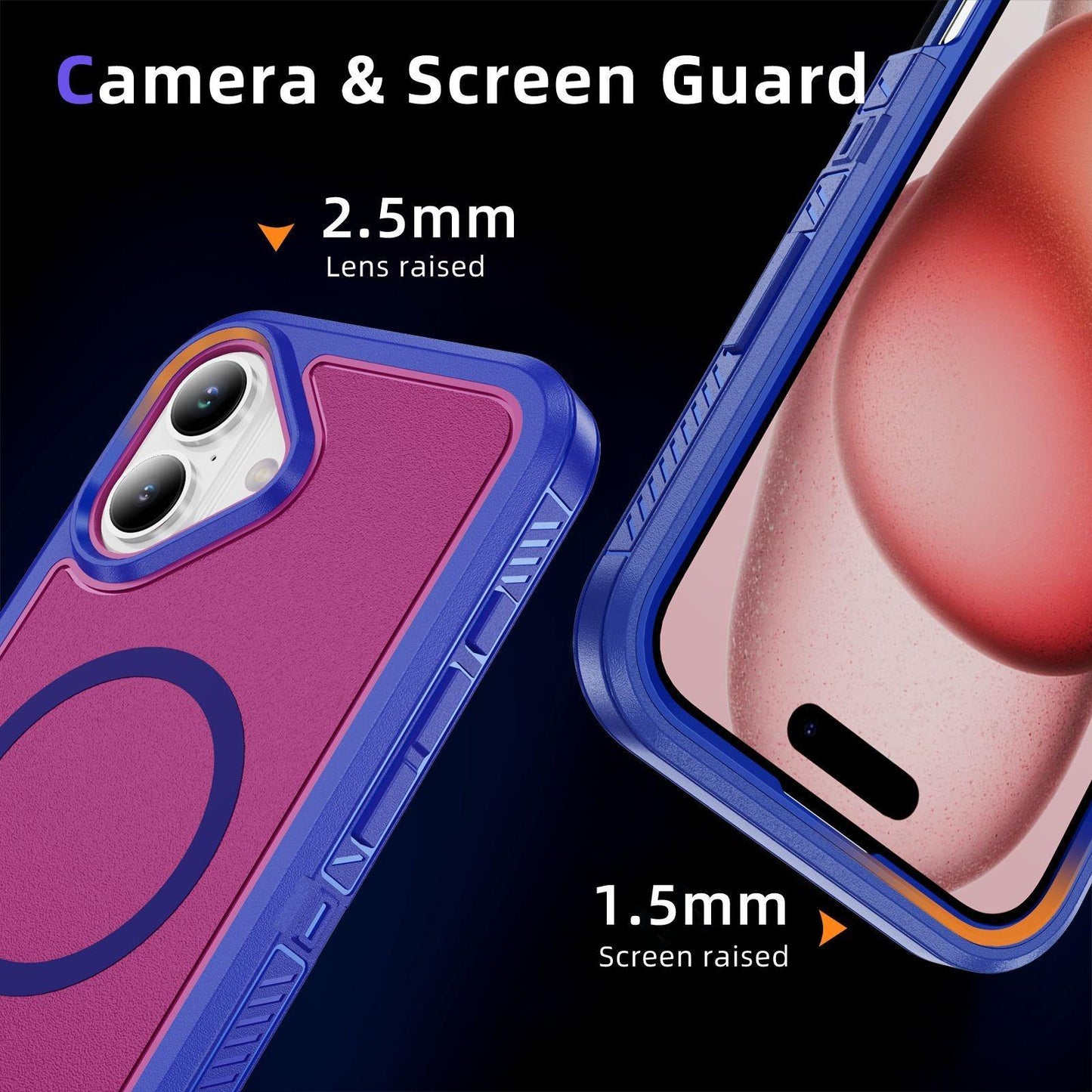 Anti-Dust Matte Anti-Fall Heavy Duty Protection Shockproof Strong Magnetic Phone Case With Kickstand for iPhone 16ProMax 16 15 14 13 12 11 XR Bumper Hard Full Cover