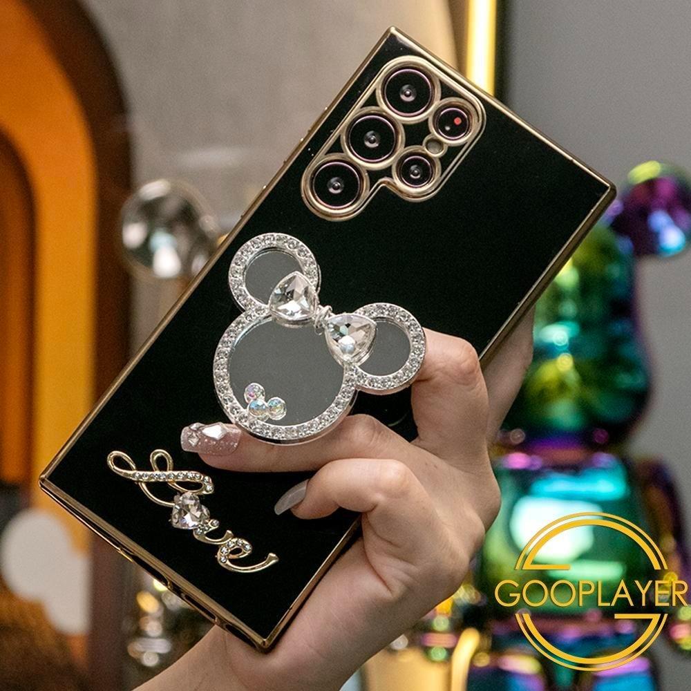 Mouse Mirror Plating Phone Case for Samsung A16 A06 A55 A54 A35 A34 A25 A24 A15