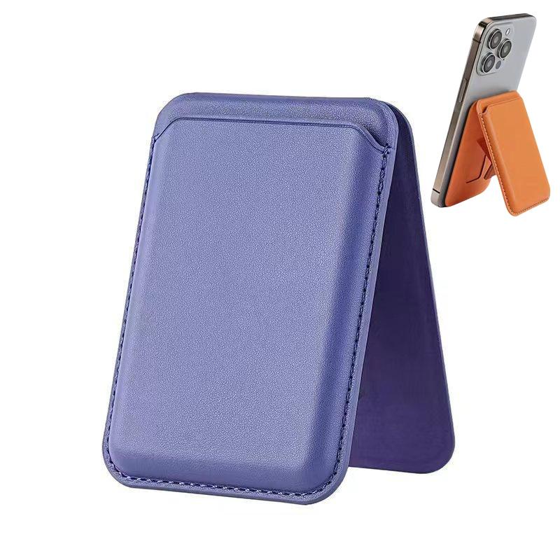 Magnetic Folding Wallet Card Holder Kickstand Leather Case for Magsafe iPhone 16 15 14 13 Pro Max 12 Mini Plus Magnetic Stand Cover