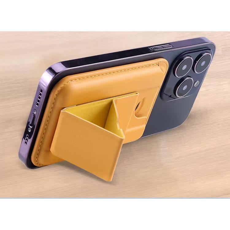 Strong Magnetic Folding Wallet Card Holder Kickstand Leather Case for Magsafe iPhone 16 15 14 13 Pro Max 12 Mini Plus Magnetic Stand Cover
