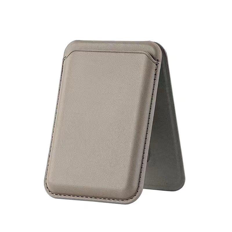 Magnetic Folding Wallet Card Holder Kickstand Leather Case for Magsafe iPhone 16 15 14 13 Pro Max 12 Mini Plus Magnetic Stand Cover