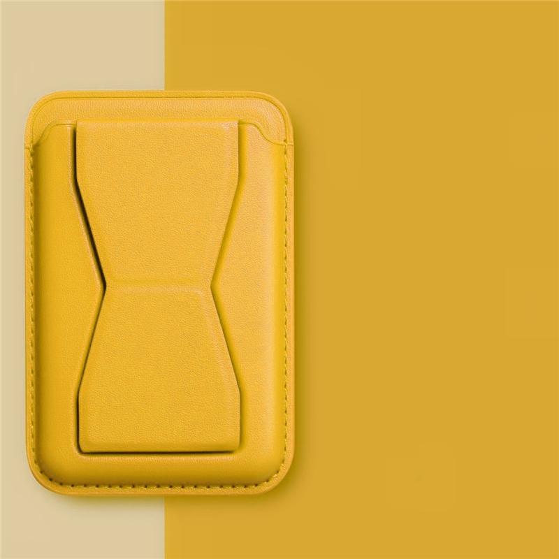 Magnetic Folding Wallet Card Holder Leather Case for Magsafe iPhone 16 15 14 13 Pro Max 12 Mini Plus Magnetic Stand Cover