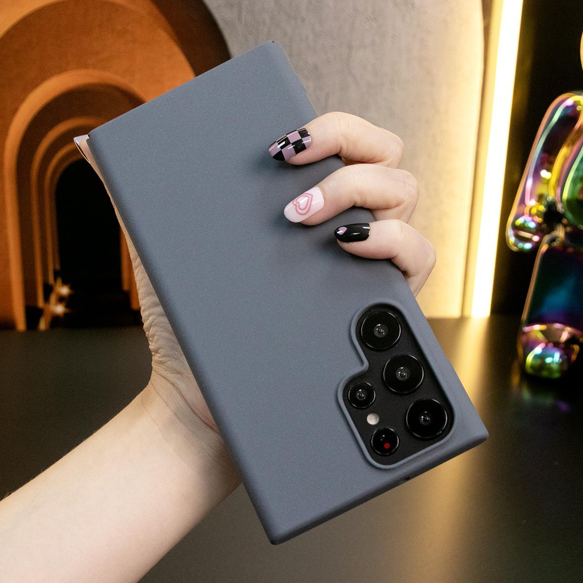 Ultra Thin Sandstone Matte Case For Samsung Galaxy S25 S25Plus S25Ultra S24 S24FE S24Plus S24Ultra Full Cover Protect Hard Back Cover