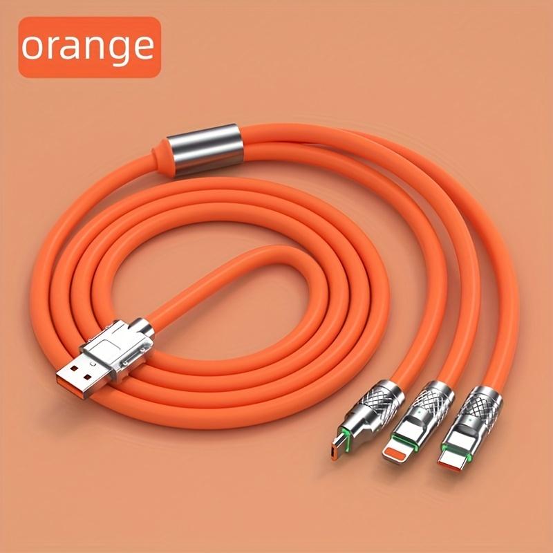 120W Super-Fast USB-C Charging Cable - Lighting Quick for IPhone & More - Durable, Universal, Full-Speed Performance