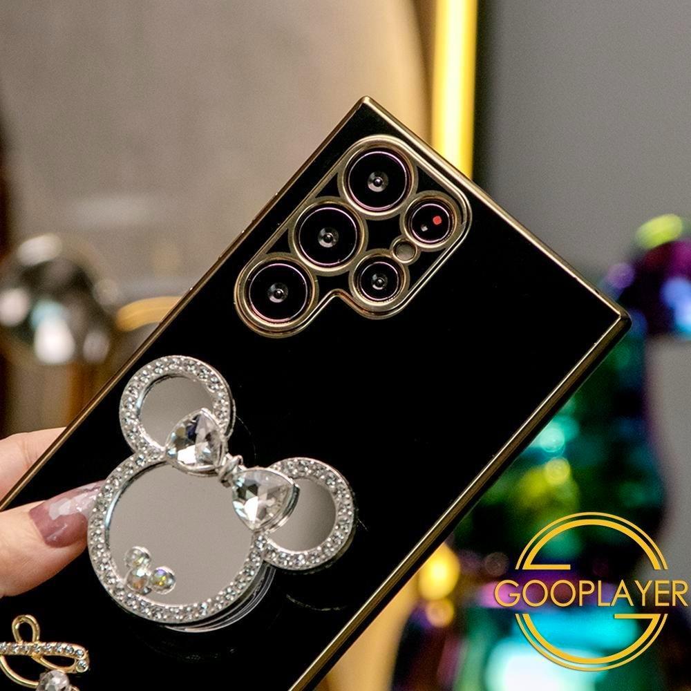 Mouse Mirror Plating Phone Case for Samsung A16 A06 A55 A54 A35 A34 A25 A24 A15