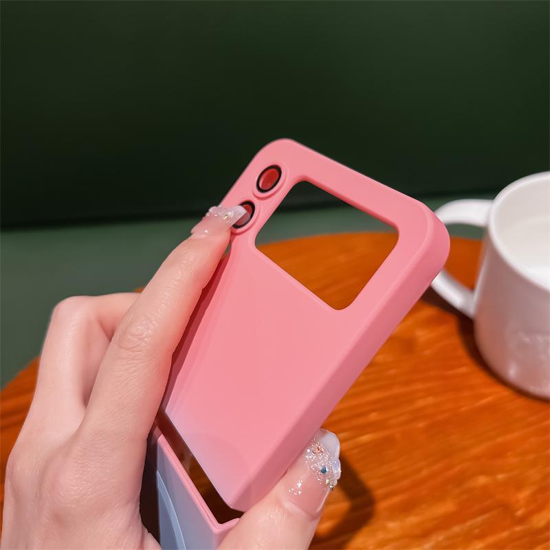 Gradient Color Magnetic Wireless Charging Phone Case For Samsung Galaxy Z Flip 3 4 5 ZFlip6