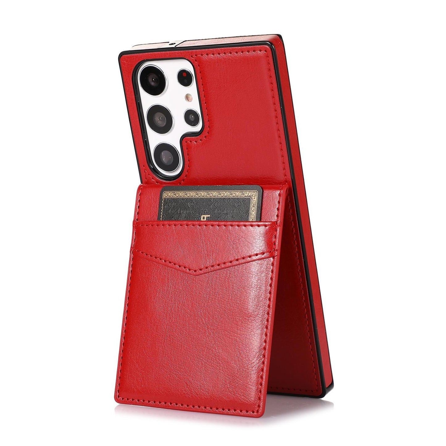 Flip Leather Card Holder Wallet Case For Samsung Galaxy A12 A13 A15 A33 A52 A53 A14 A54 A72 A73 4G 5G Note 20 Ultra Stand Cover