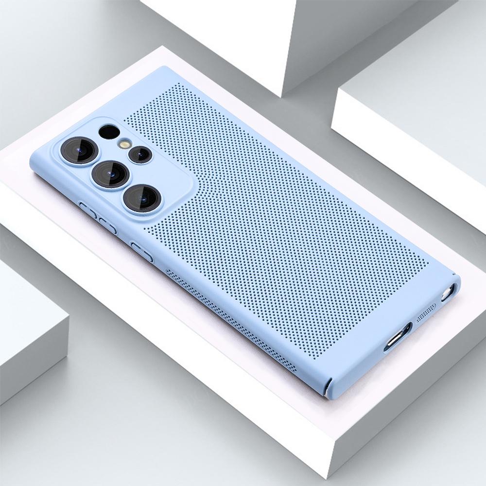 Cooling Phone Case For Samsung Galaxy S24Ultra S24 S23 S22 S21 Plus Ultra Note20Ultra Heat Dissipation Cover