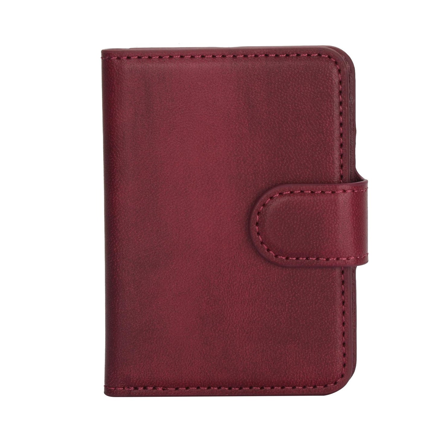 Leather Card Case Strong Magnetic Wallet Kickstand Card Holder Card Bag Case for Magsafe IPhone 16 15 14 13 12 Pro Max Stand Cover for Samsung S23 S24 Magnetic Phone Case Accessories