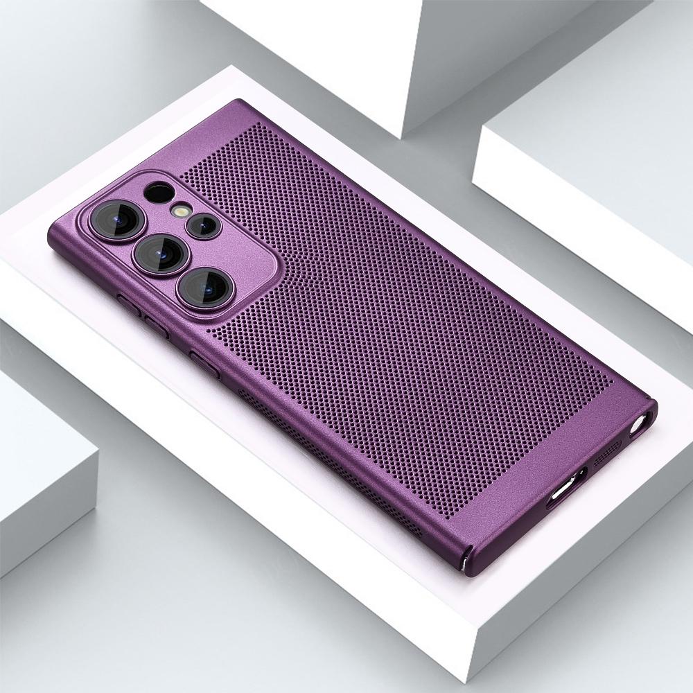 Cooling Phone Case For Samsung Galaxy S24Ultra S24 S23 S22 S21 Plus Ultra Note20Ultra Heat Dissipation Cover