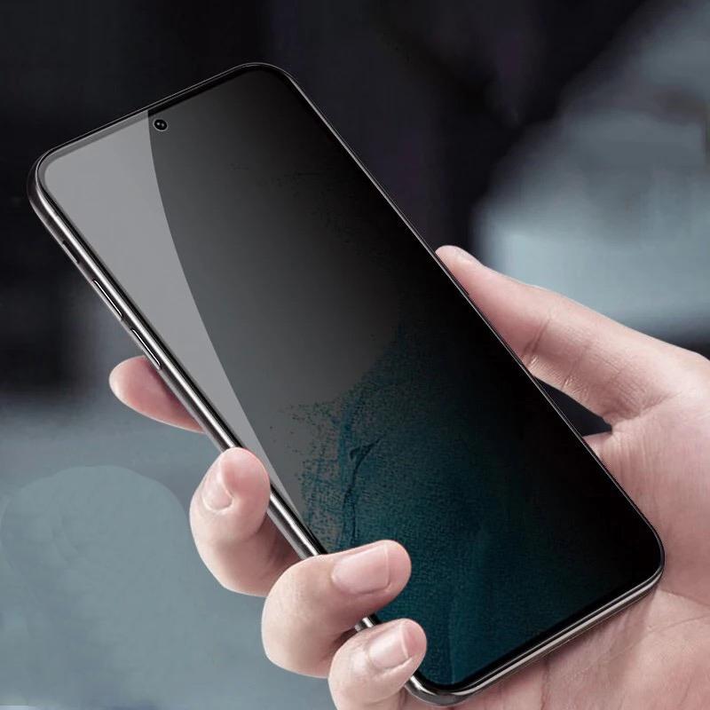 3D Privacy Full Cover Glass Screen Protector Tempered Films For Samsung S24 S23 S21 Ultra S20 Plus Note 20 Ultra S22 Ultra 5G Note10 S10 A05 A14 A15 A25 A34 A35 A54 A55 A73