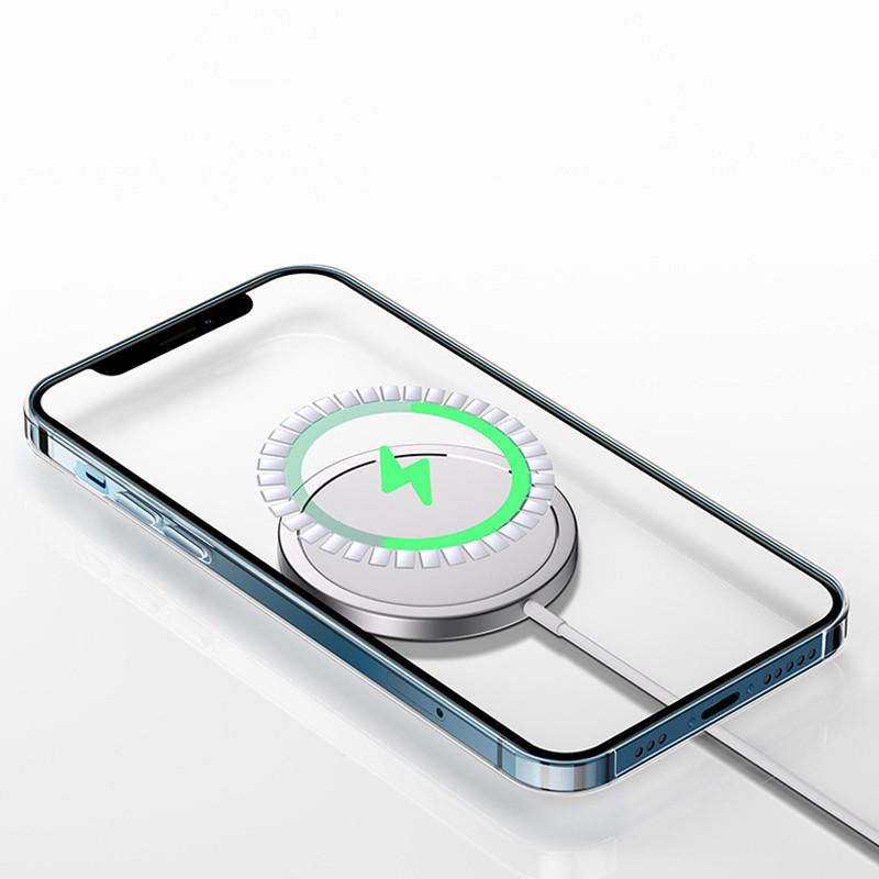 Transparent Hard PC Phone Case For iPhone 16ProMax 16 15 14 13 Pro Max Clear Crystal Magnetic Back Cover