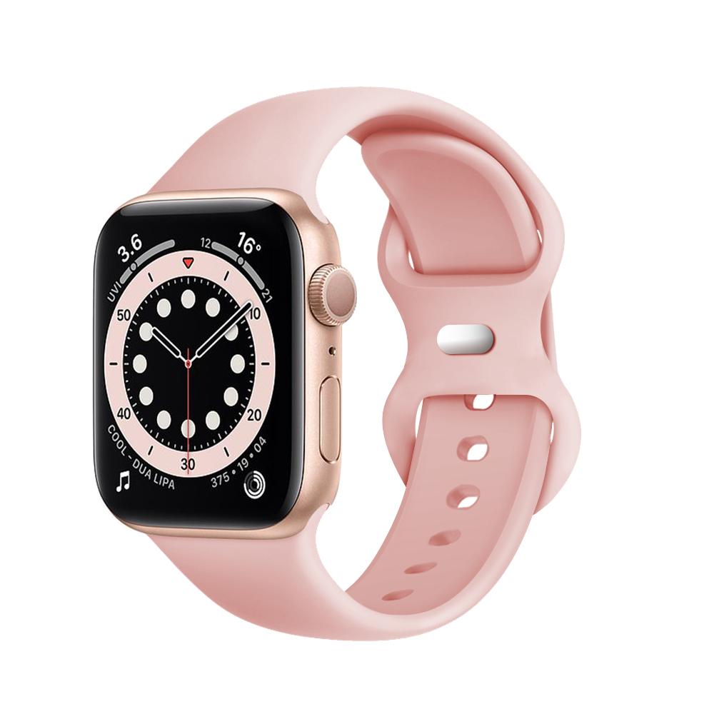 Silicone Strap for Apple Watch Band Ultra 49mm 45/44/42mm Watchbands 41/40mm iwatch Rubber Sport Bracelet on iWatch Series 76543