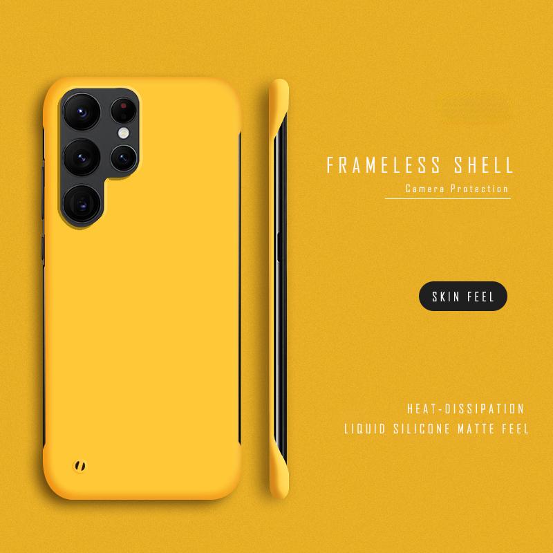 For Samsung S24Ultra S24 S21 S22 S23 Ultra Note20 Phone Case Ultra Thin Matte frameless Cover Hard Case