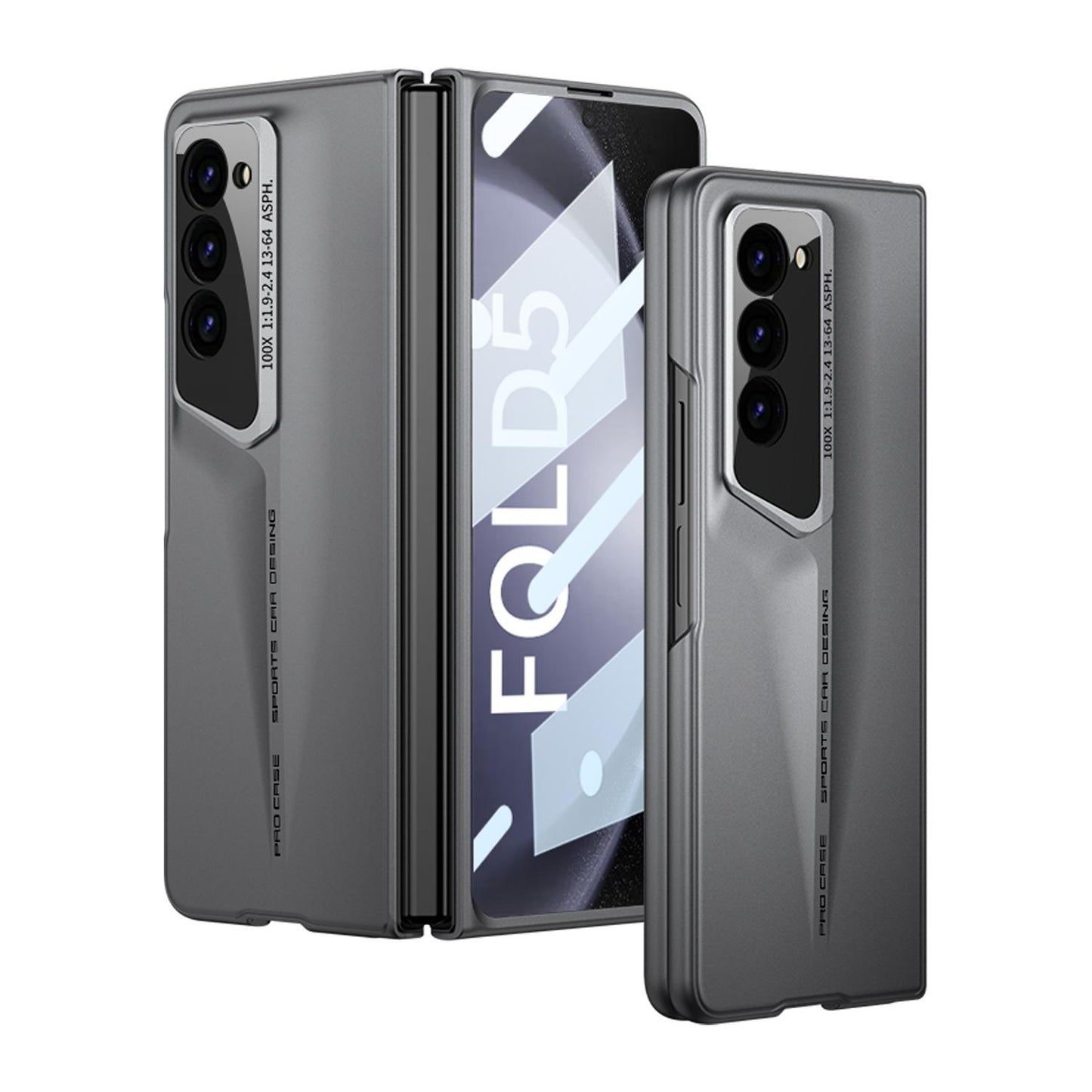 For Samsung Z Fold6 Fold5 Fold4 Fold3 Case, Ultrathin Business Matte Blade Point Case For Men, Luxury Elegant Phone Case Camera Protection Shockproof Hard Cover