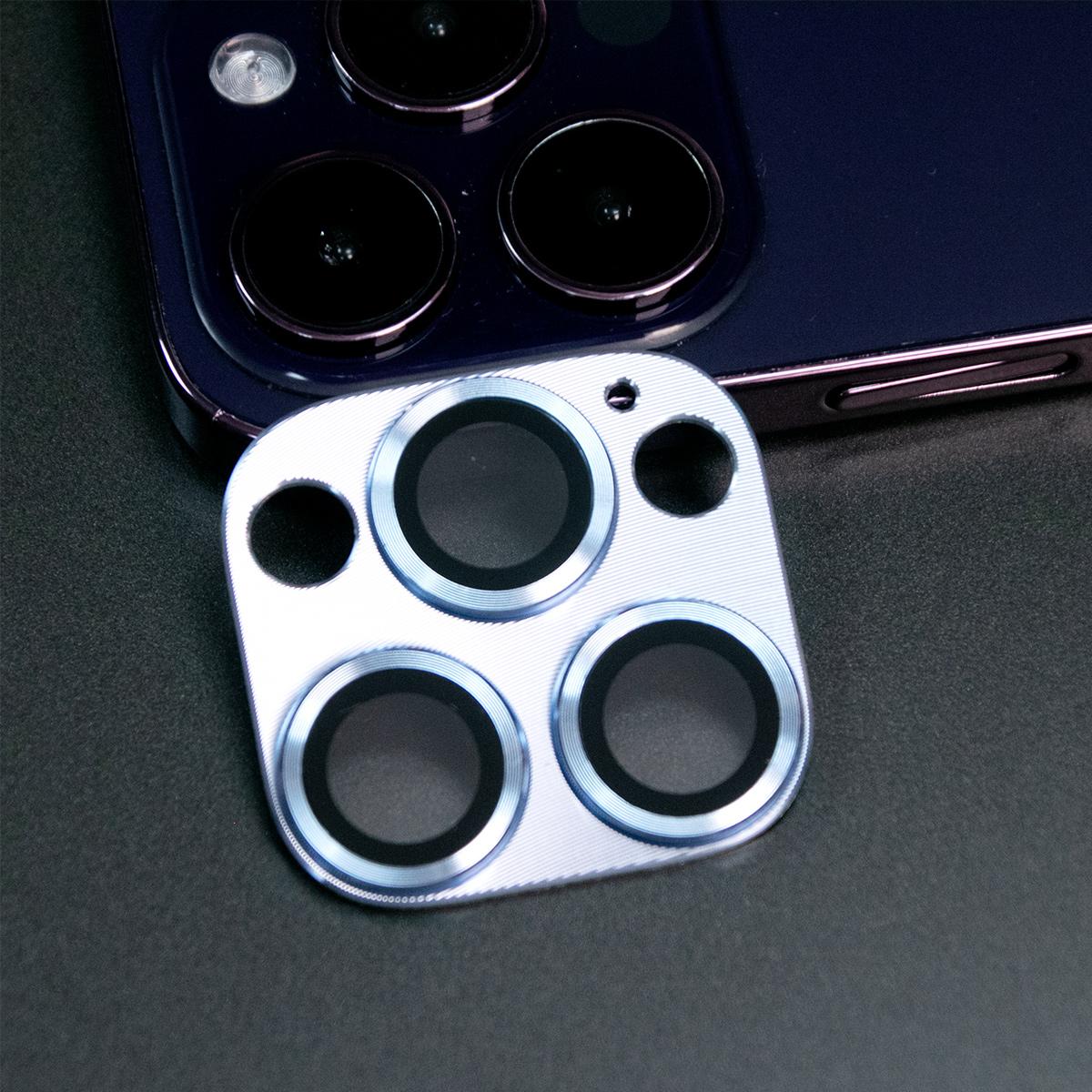 3D Metal Glass Camera Lens Protector Cover For iPhone 16 15 14 13 12 Plus Pro Max