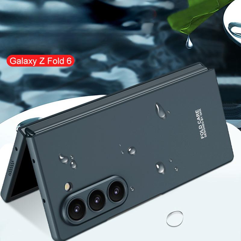 For Samsung Z Fold6 Fold5 Fold4 Case, Ultrathin Business Matte Full Cover, Luxury Elegant Phone Case Camera Protection Shockproof Hard Cover