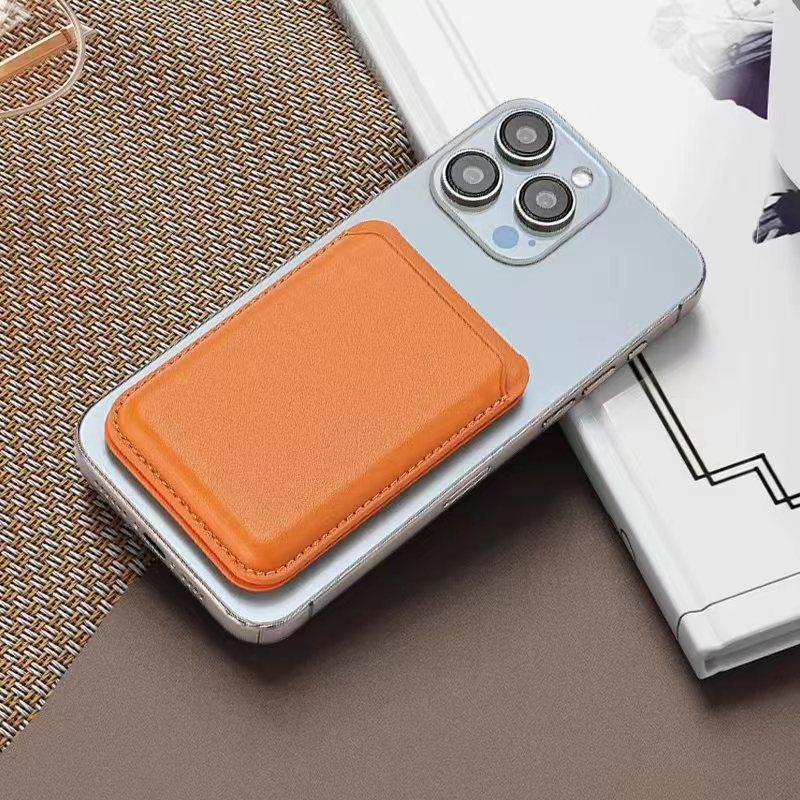 Magnetic Folding Wallet Card Holder Kickstand Leather Case for Magsafe iPhone 16 15 14 13 Pro Max 12 Mini Plus Magnetic Stand Cover