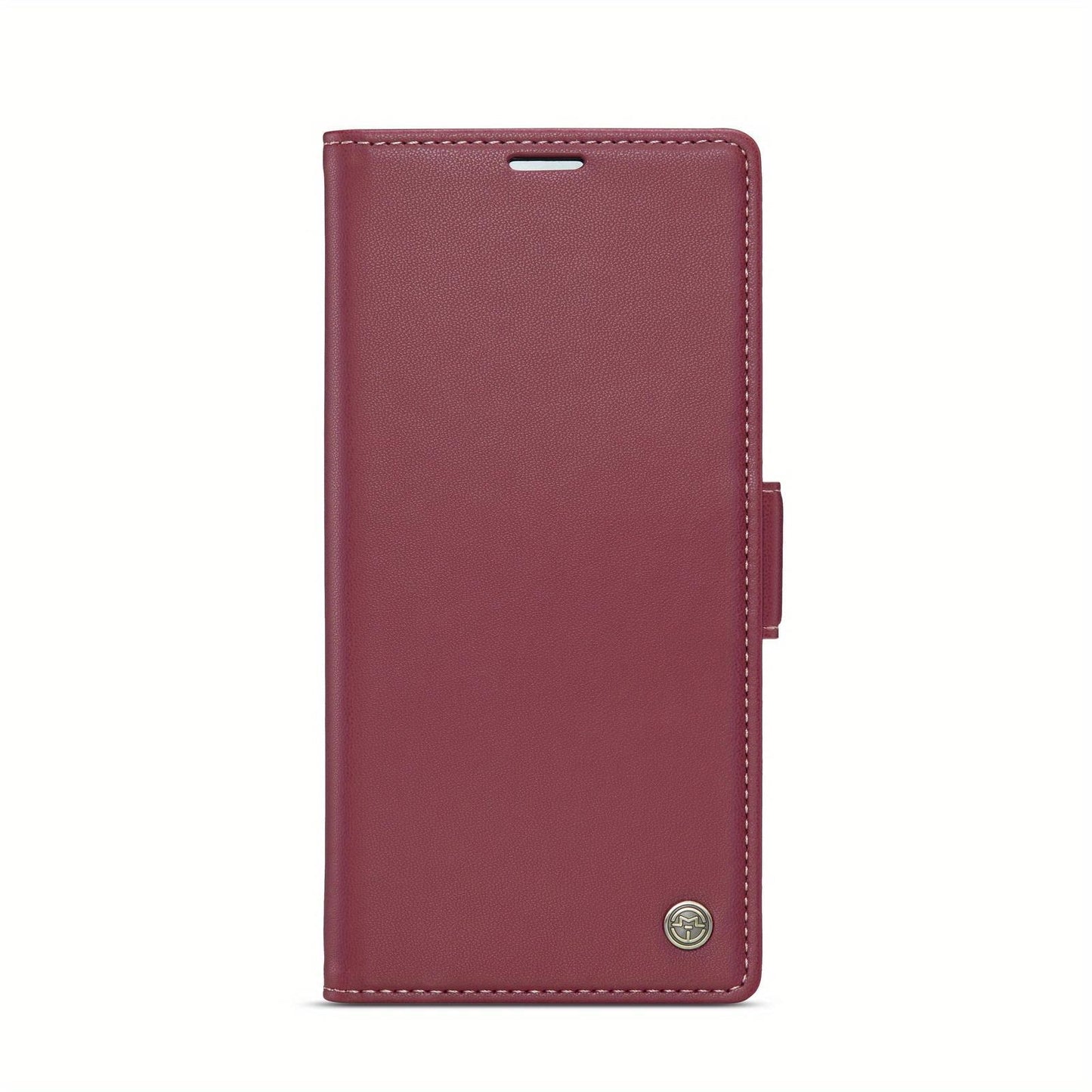 For Samsung Galaxy A14 A15 A23 A24 A33 A34 A53 A54 A72 A73 Case With Card Holder, Wallet Case For Women Men With RFID Blocking, Durable Faux Leather Kickstand Magnetic Clasp Shockproof Phone Case