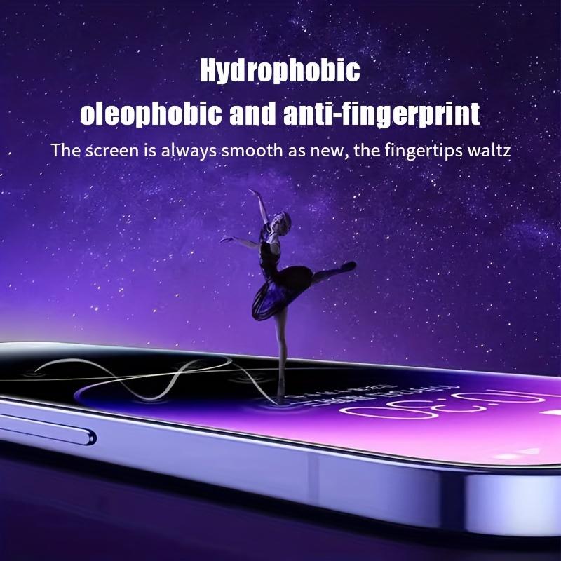 One-Click Film Applicator Anti Blue-Ray Screen Protector Automatic Dust Removal Eye Protection Anti Blue Light Glass Tempered Film for iPhone 16 15 14 13 12 11 Pro Max XSMax XR X XS