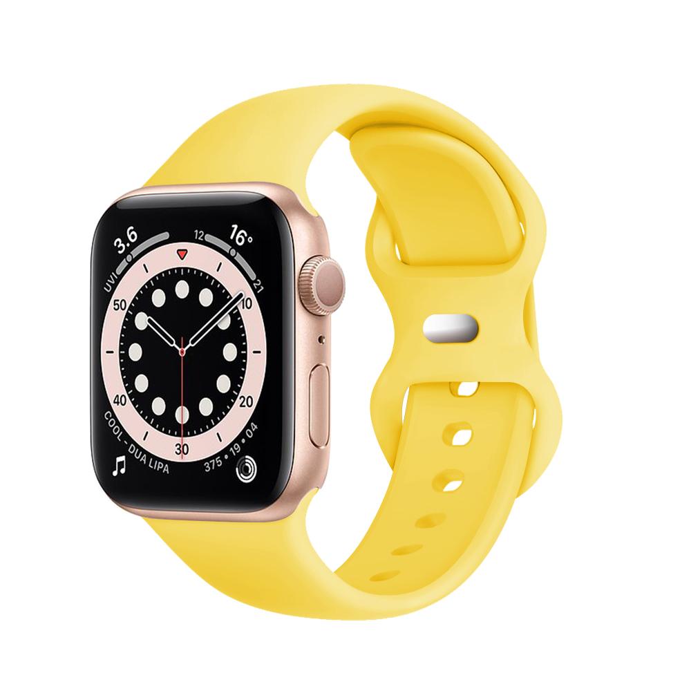 Silicone Strap for Apple Watch Band Ultra 49mm 45/44/42mm Watchbands 41/40mm iwatch Rubber Sport Bracelet on iWatch Series 76543