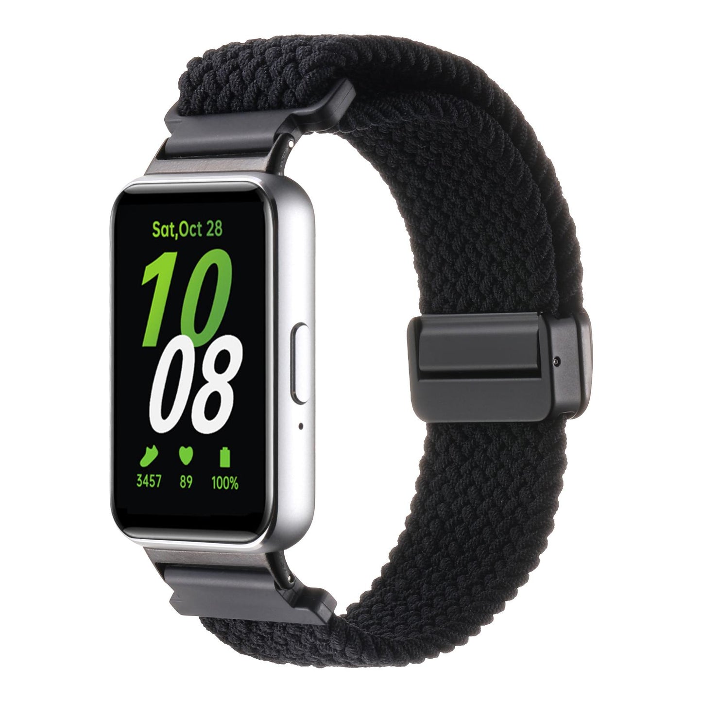 Nylon Braided Solo Loop For For Samsung Galaxy Fit 3 Watch Bracelet Replacement Sport Watchband For Samsung Galaxy Fit 3 Band Accessories
