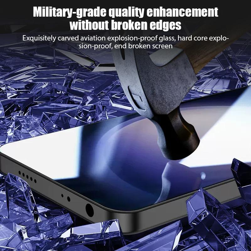 2PCS Tempered Glass For Samsung S25 S24 S23 S22 S21 Note20 Ultra A14 A15 A24 A25 A34 A35 A52 A53 A54 A55 Screen Protector